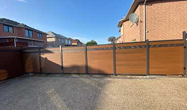 Decorative Composite Fence Panel