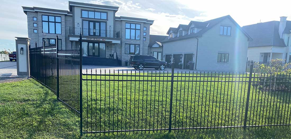 Aluminum Picket Fence Panel