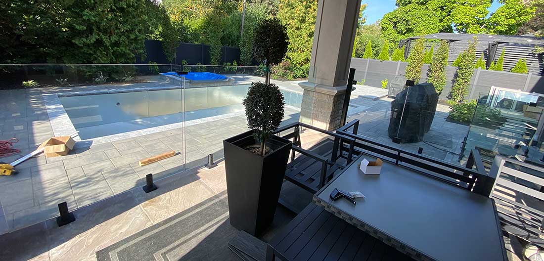 Glass Pool Fence Panel