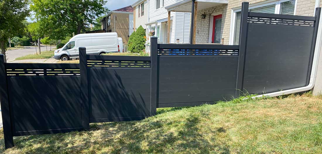 Aluminum Horizontal Fence Panel