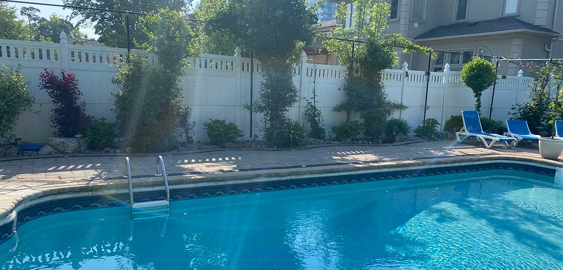 Vinyl Pool Fence Panel